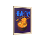 Healthy Haleem Framed Canvas