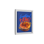 Emotional Biryani Framed Canvas