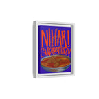 Nihari Supremacy Framed Canvas