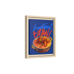 Emotional Biryani Framed Canvas