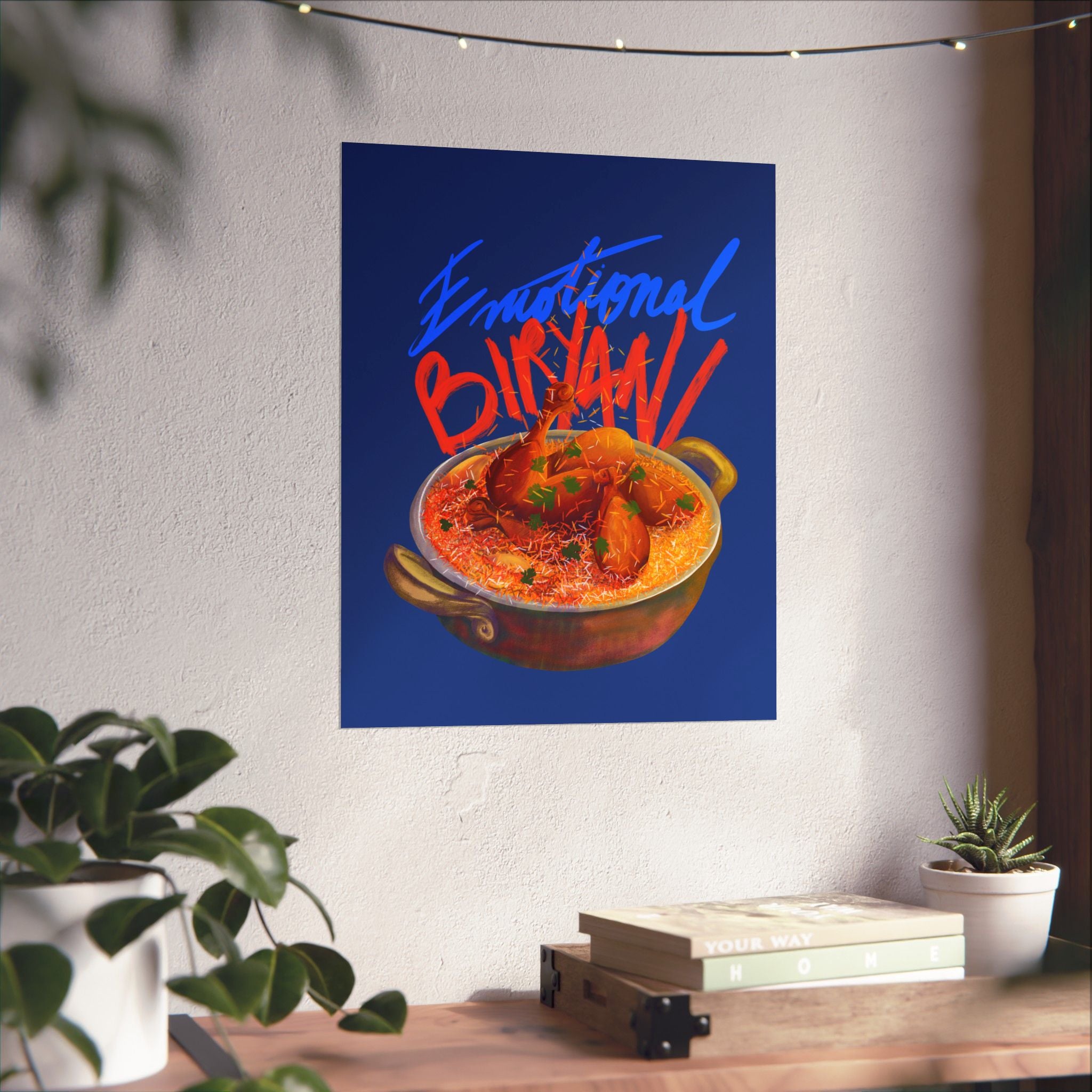 Emotional Biryani Paper Poster