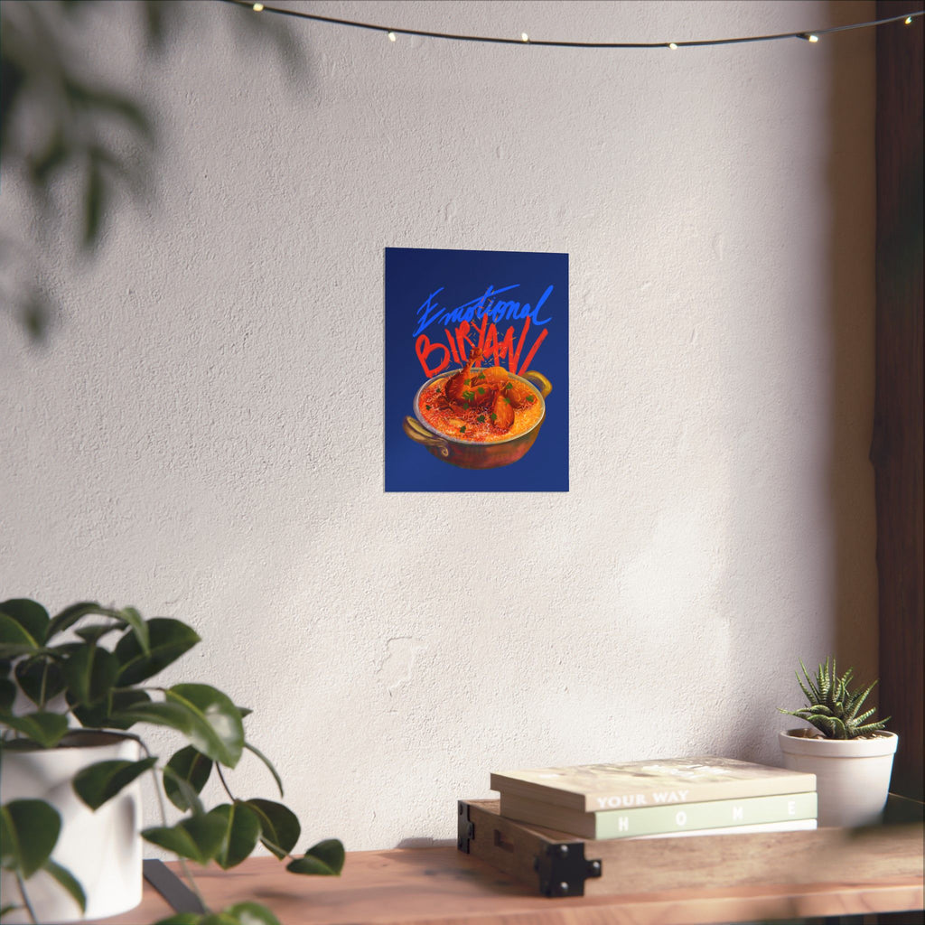 Emotional Biryani Paper Poster