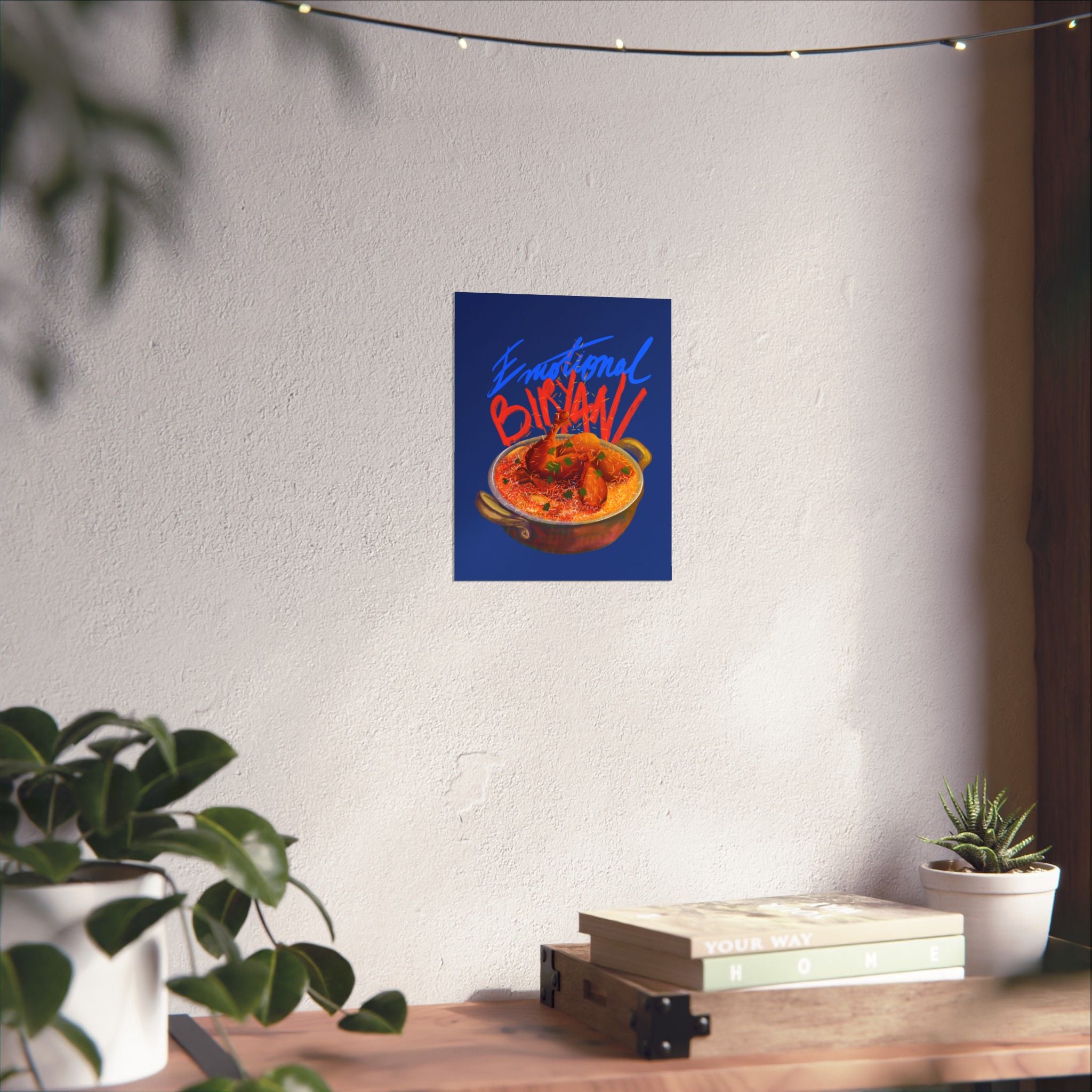Emotional Biryani Paper Poster