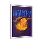 Healthy Haleem Framed Canvas