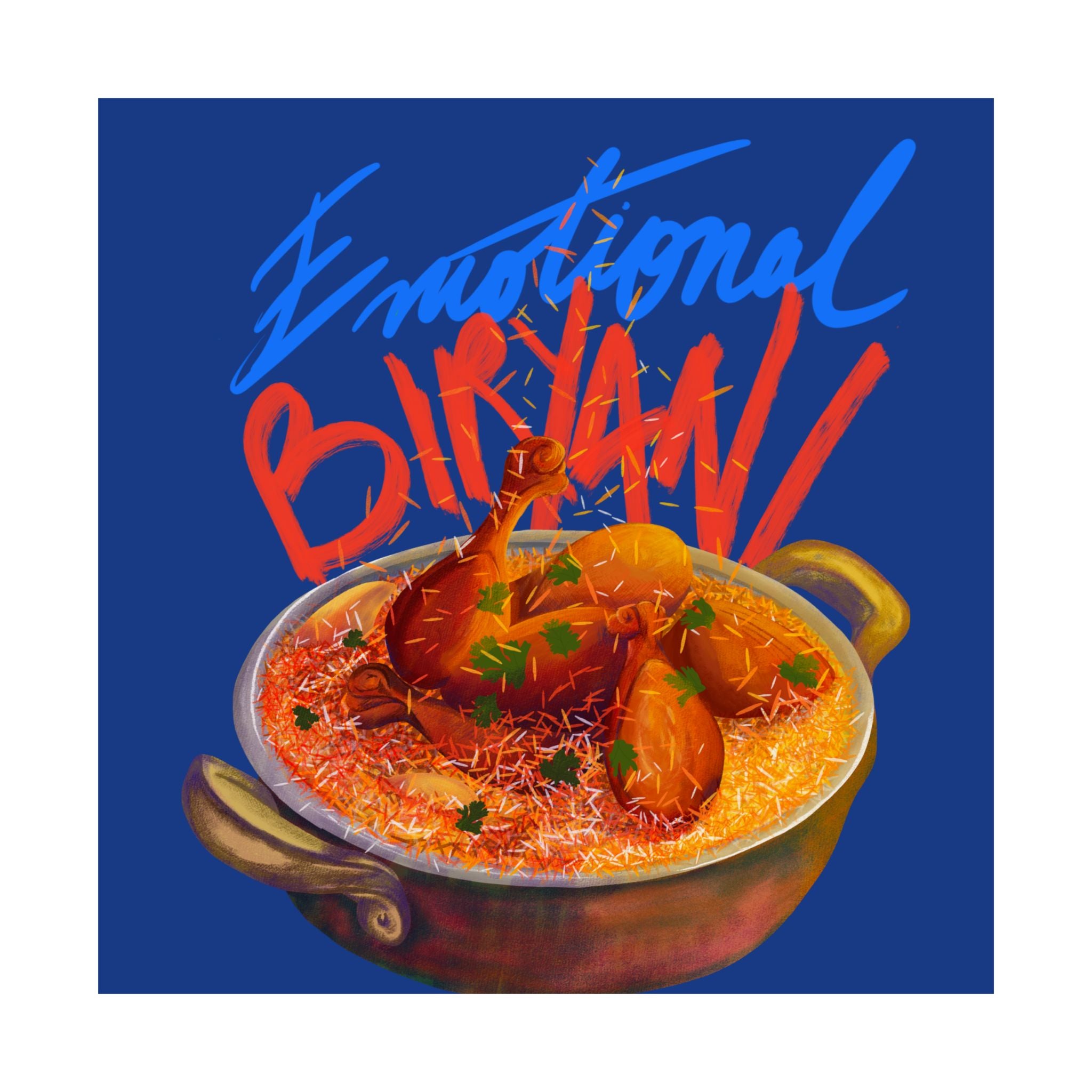 Emotional Biryani Paper Poster