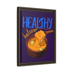 Healthy Haleem Framed Canvas