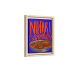 Nihari Supremacy Framed Canvas