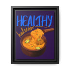 Healthy Haleem Framed Canvas