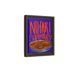 Nihari Supremacy Framed Canvas