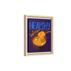 Healthy Haleem Framed Canvas