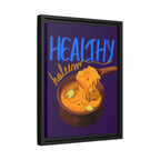 Healthy Haleem Framed Canvas