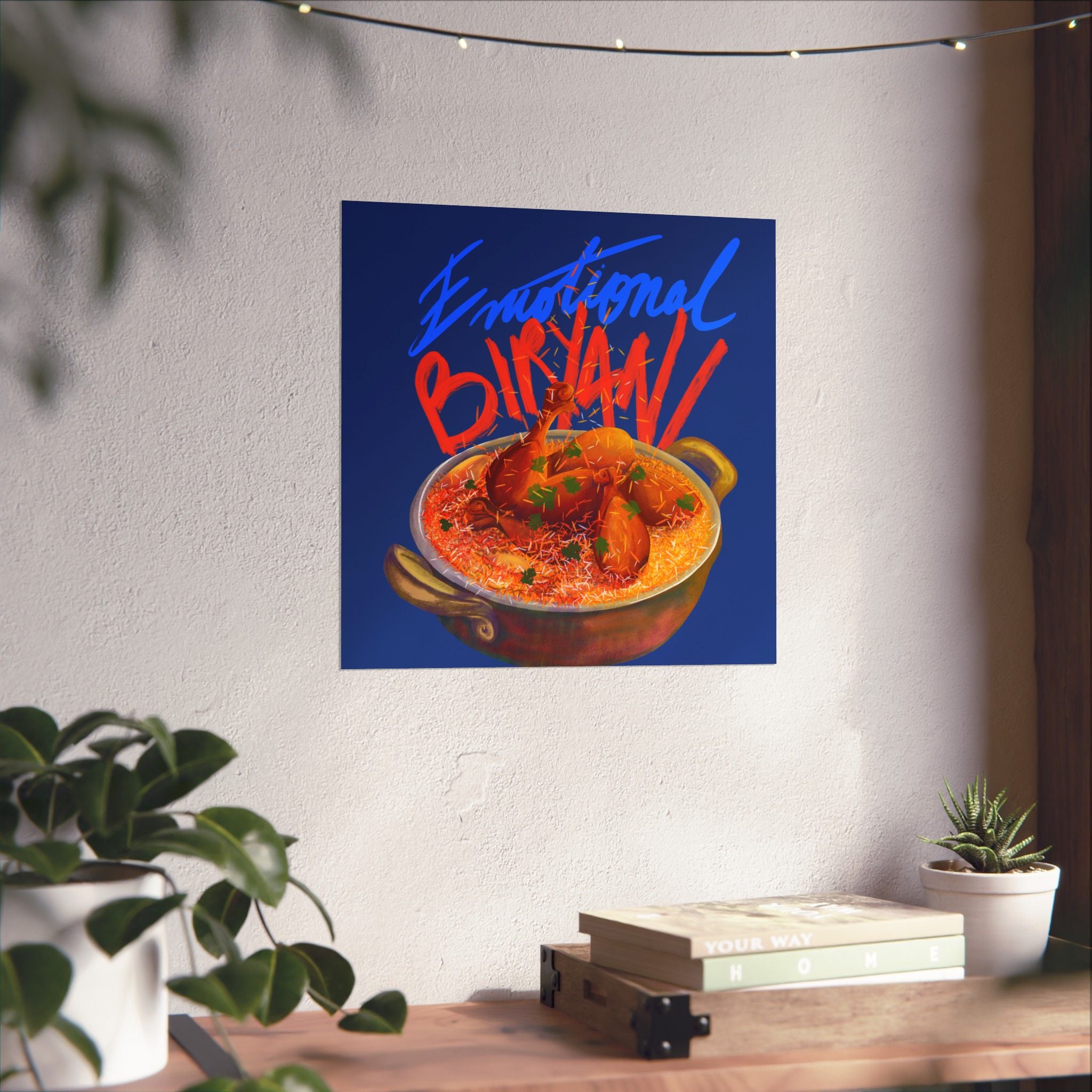 Emotional Biryani Paper Poster