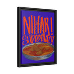Nihari Supremacy Framed Canvas