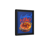 Emotional Biryani Framed Canvas