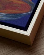 Nihari Supremacy Framed Canvas