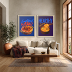 Healthy Haleem Framed Canvas